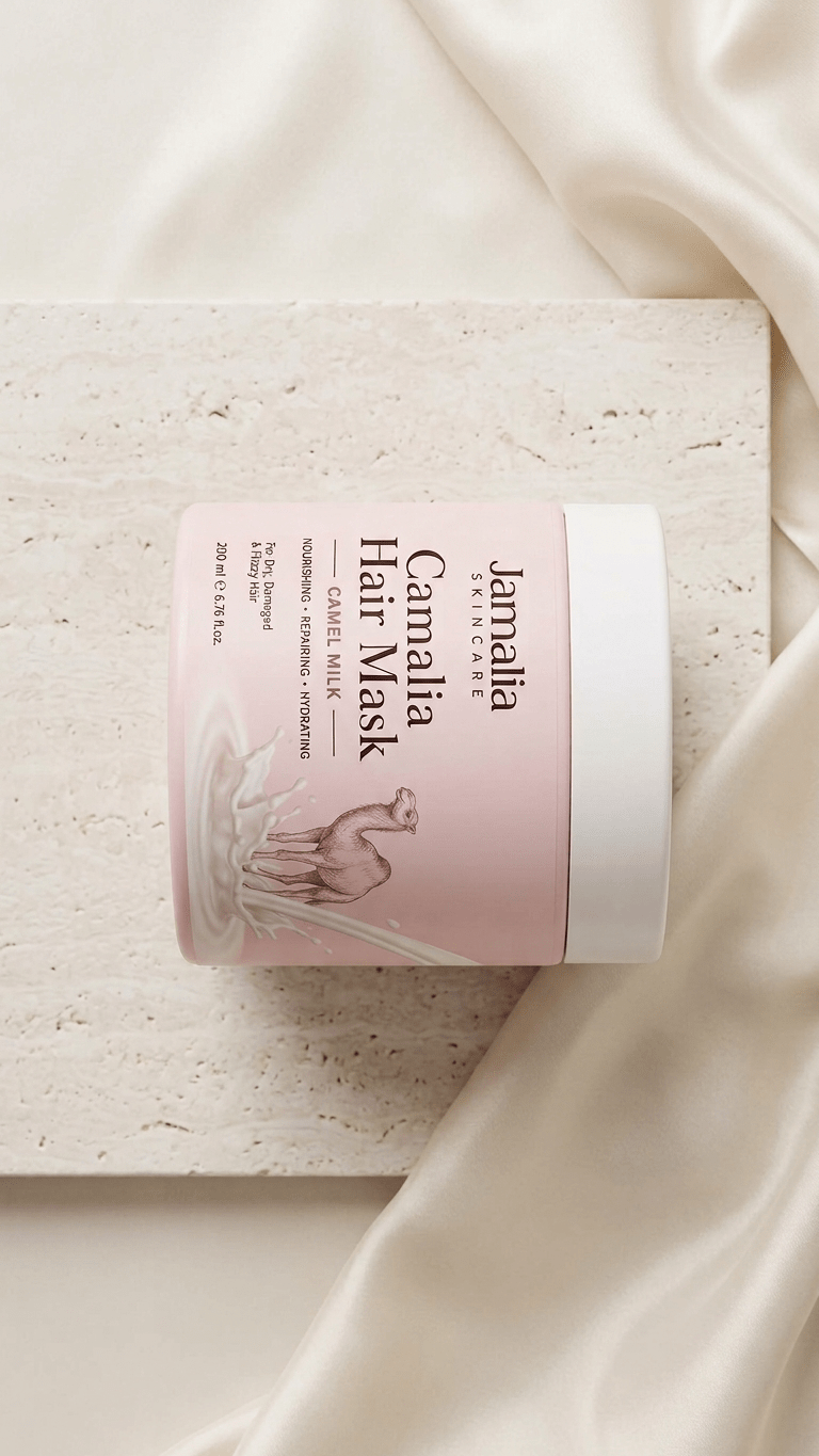 Camalia Hair Mask | Camel Milk Deep Repair & Nourish Treatment - Jamalia Skincare