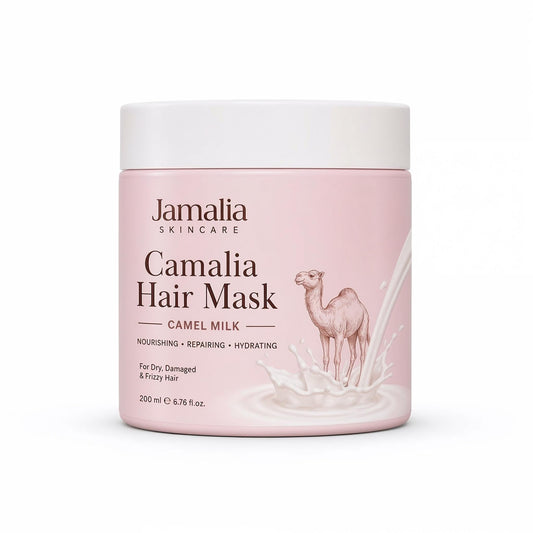 Camalia Hair Mask | Camel Milk Deep Repair & Nourish Treatment - Jamalia Skincare
