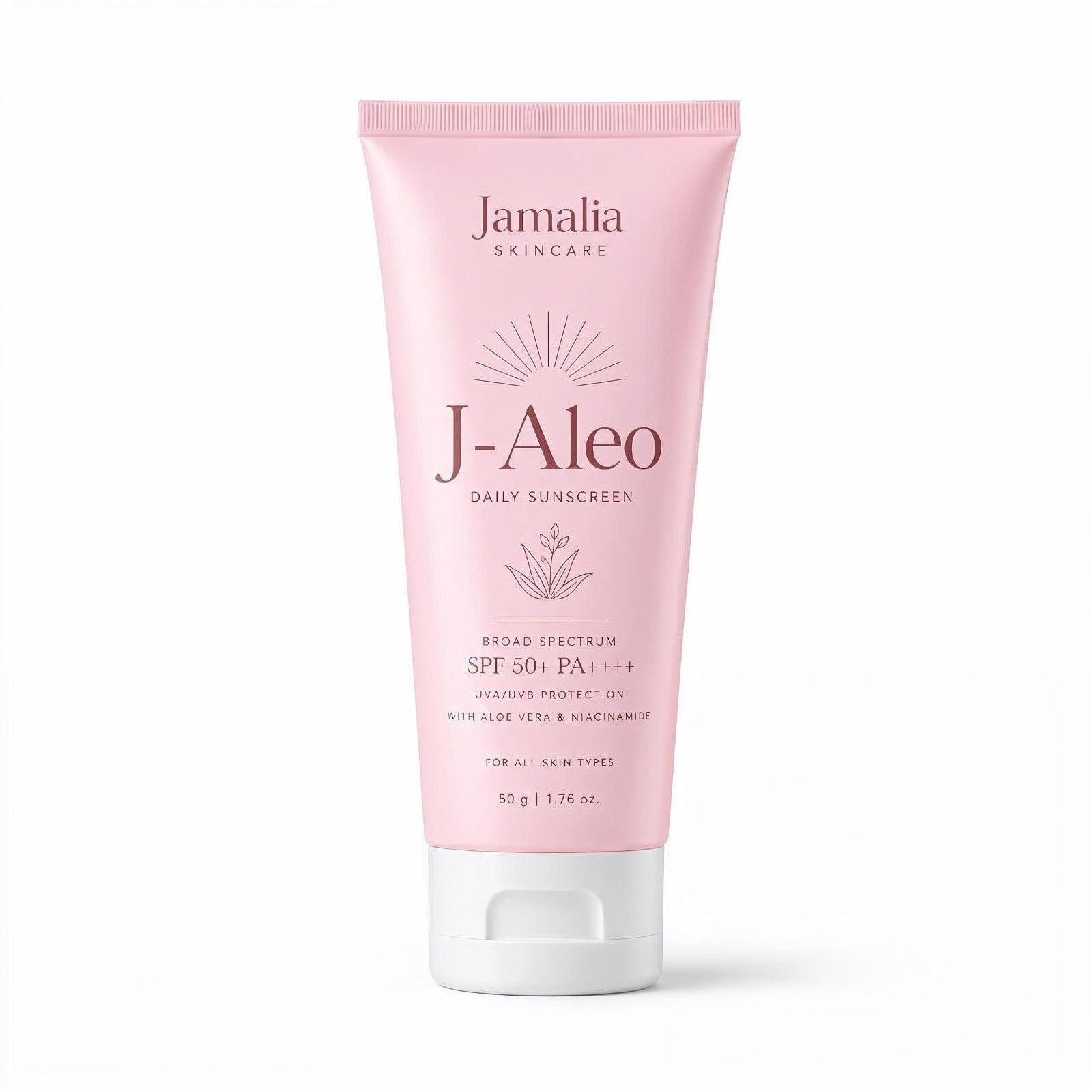 J-Aloe Sunscreen | Aloe Vera Sun Protection for All Skin Types - Jamalia Skincare