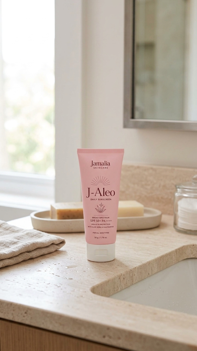 J-Aloe Sunscreen | Aloe Vera Sun Protection for All Skin Types