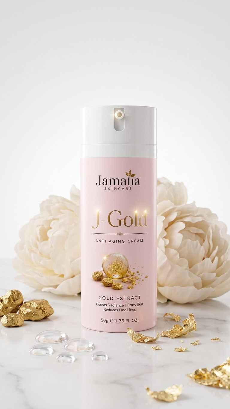 J-Gold Anti-Aging Cream | Gold Extract Youthful Radiance Formula