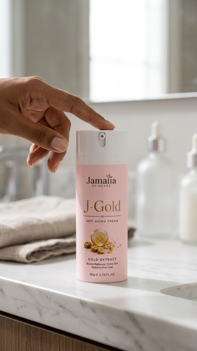 J-Gold Anti-Aging Cream | Gold Extract Youthful Radiance Formula